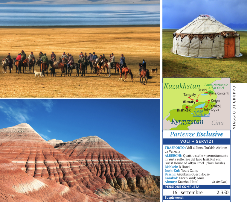 PROPOSTE “SELVAGGE” KAZAKISTAN KIRGHIZISTAN UZBEKISTAN