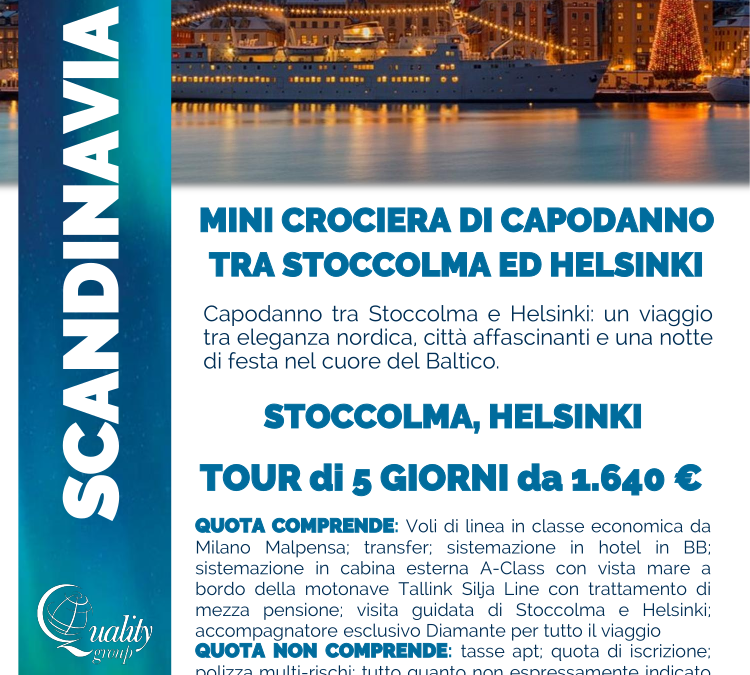 PROPOSTE NORD EUROPA AUTUNNO INVERNO FESTIVITA’ 2026/27